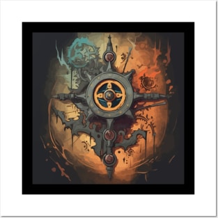 MTG | Faded Guild Wheel, gamer Posters and Art